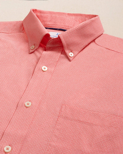 Eastport Heather brrr°® Short Sleeve Sport Shirt | Southern Tide Men|Sale