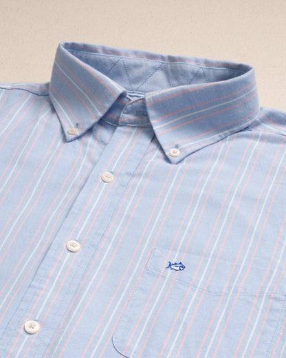 Beachside Charleston Oxford Stripe Sport Shirt | Southern Tide Men|Sale