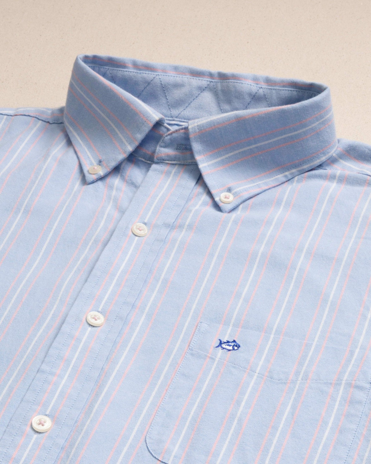 Beachside Charleston Oxford Stripe Sport Shirt | Southern Tide Men|Sale