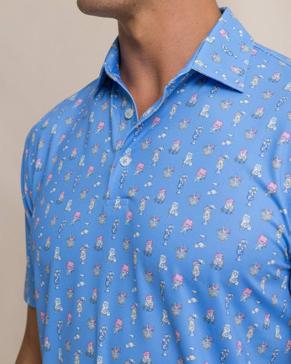 Driver Tropical Drink Printed Polo | Southern Tide Men|Sale