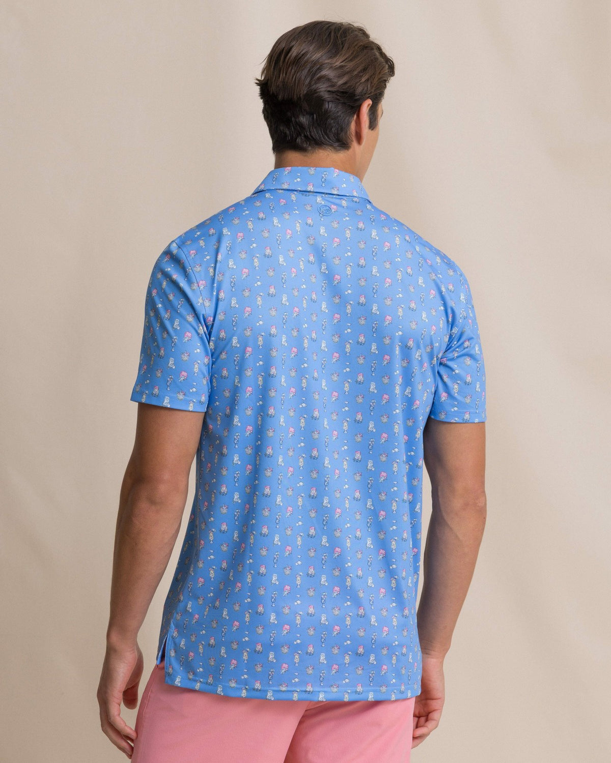 Driver Tropical Drink Printed Polo | Southern Tide Men|Sale