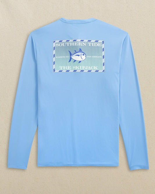 Grey Marlin Long Sleeve Performance T-Shirt | Southern Tide Men|Sale