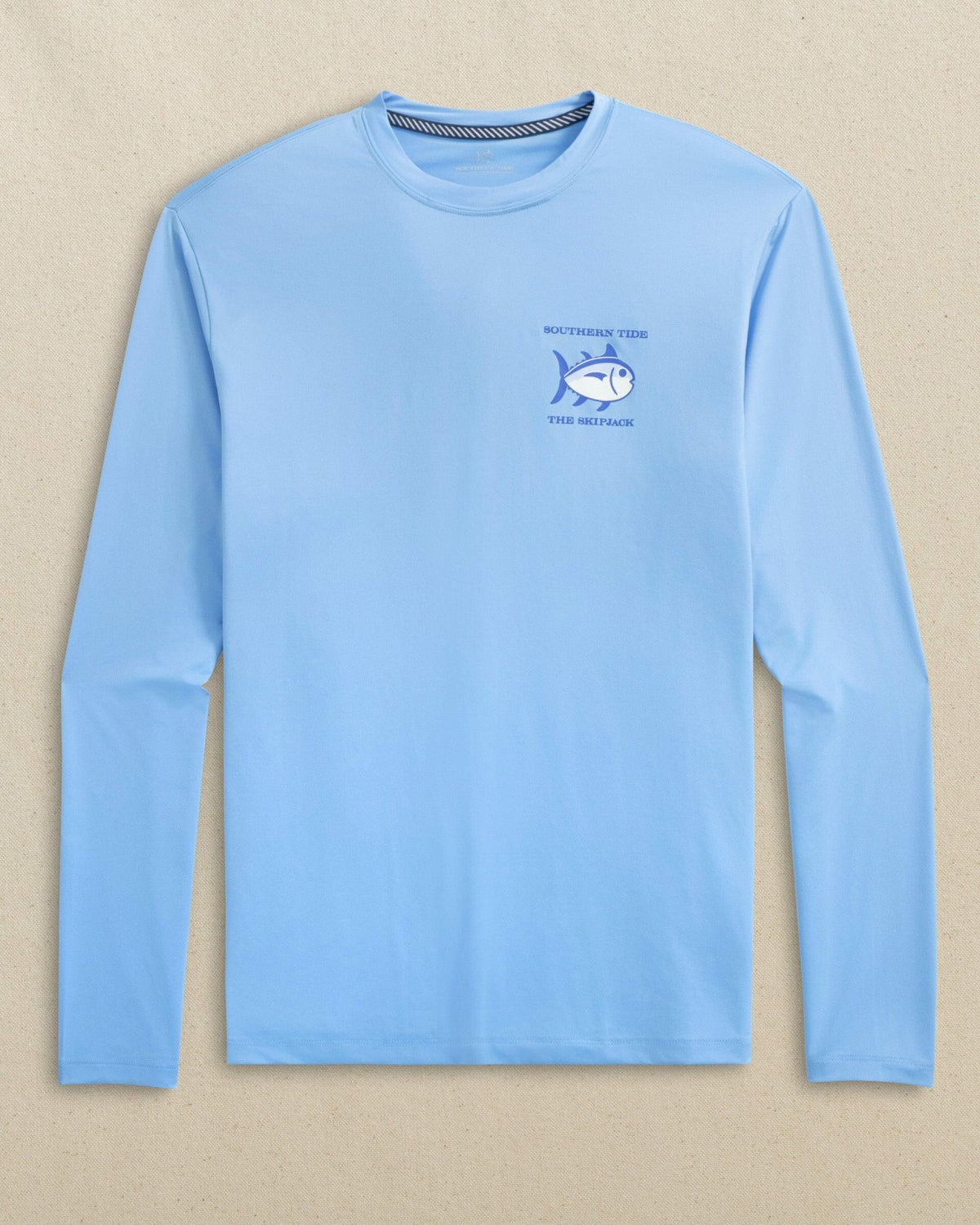 Grey Marlin Long Sleeve Performance T-Shirt | Southern Tide Men|Sale