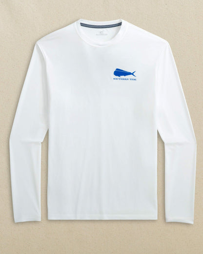 Mahi Mahi Long Sleeve Performance T-Shirt | Southern Tide Men|Sale