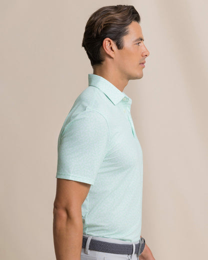 Driver Pineapple Parade Printed Polo | Southern Tide Men|Sale