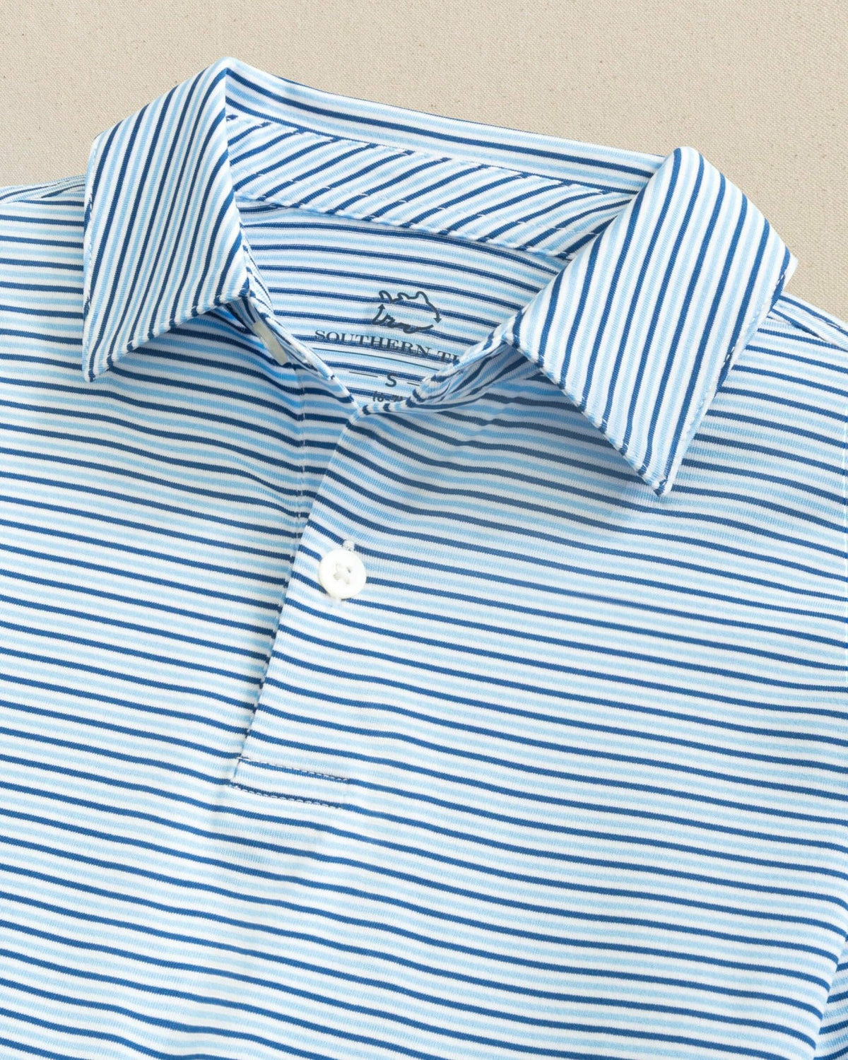 Boys Driver Micro-Stripe Performance Polo | Southern Tide Men|Kids