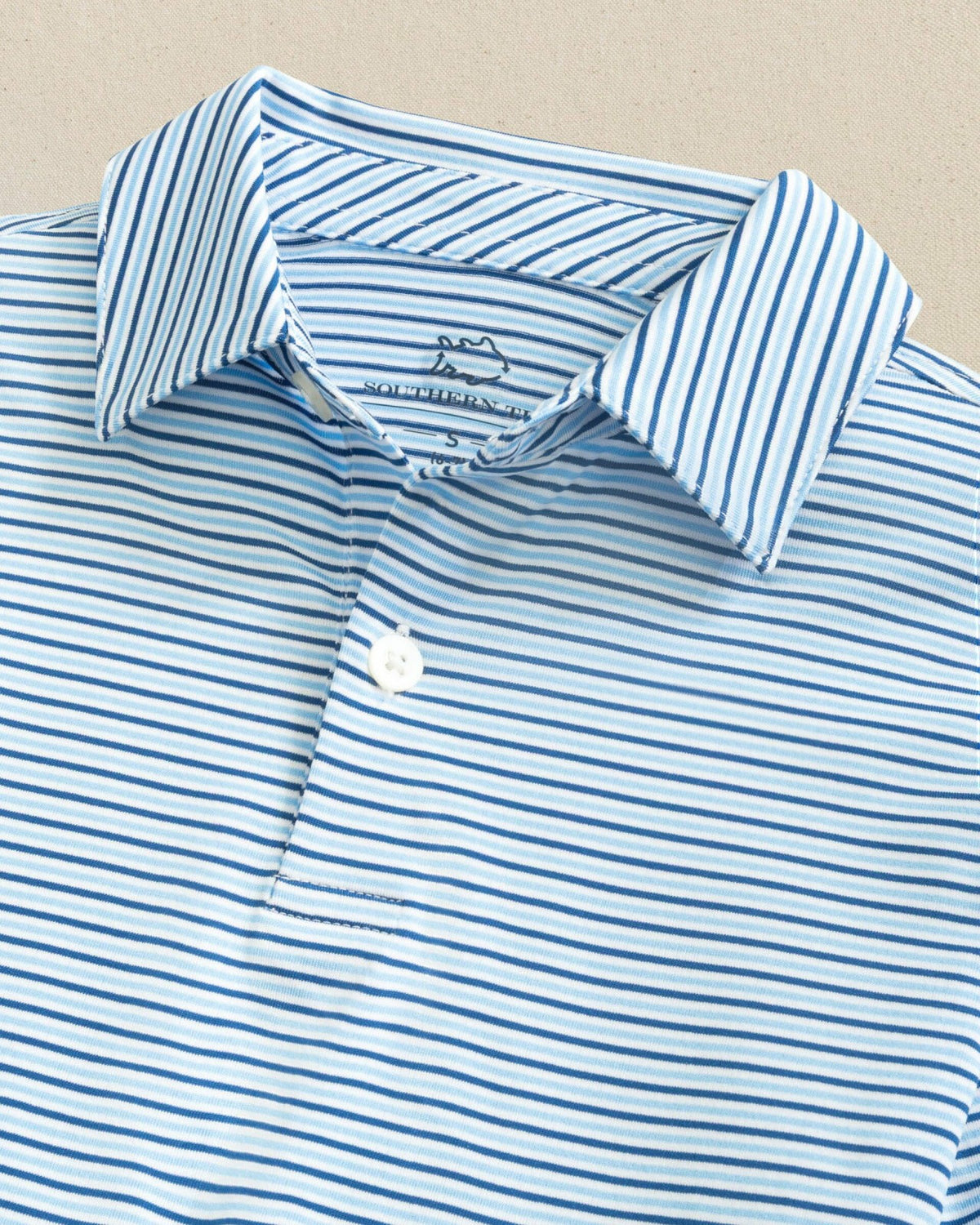 Boys Driver Micro-Stripe Performance Polo | Southern Tide Men|Kids