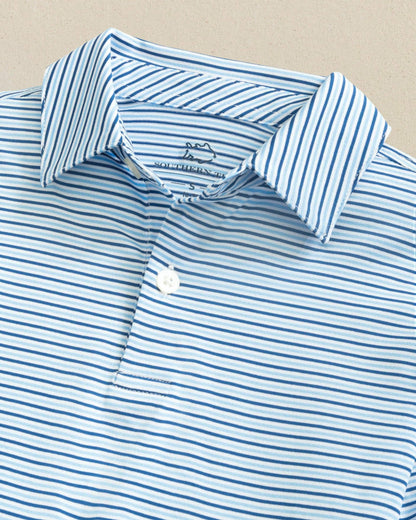 Boys Driver Micro-Stripe Performance Polo | Southern Tide Men|Kids