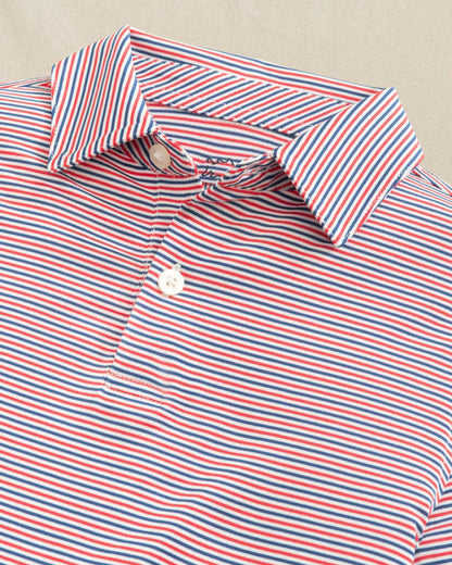 Boys Driver Micro-Stripe Performance Polo | Southern Tide Men|Kids