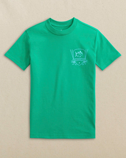 Kids Skipjack Classic Badge Short Sleeve T-Shirt | Southern Tide Men|Kids
