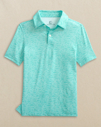 Boys Driver Seawatch Printed Performance Polo | Southern Tide Men|Kids