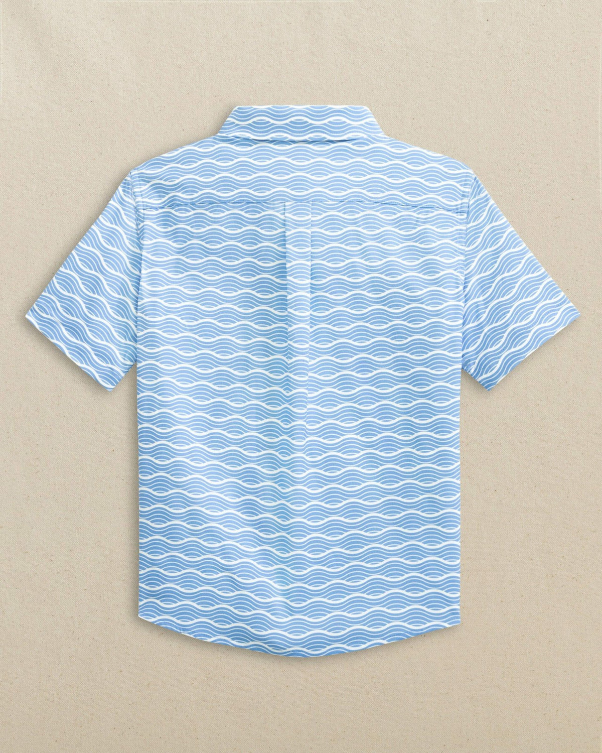 Boys Waves Coastal Breeze® Short Sleeve Sport Shirt | Southern Tide Men|Kids