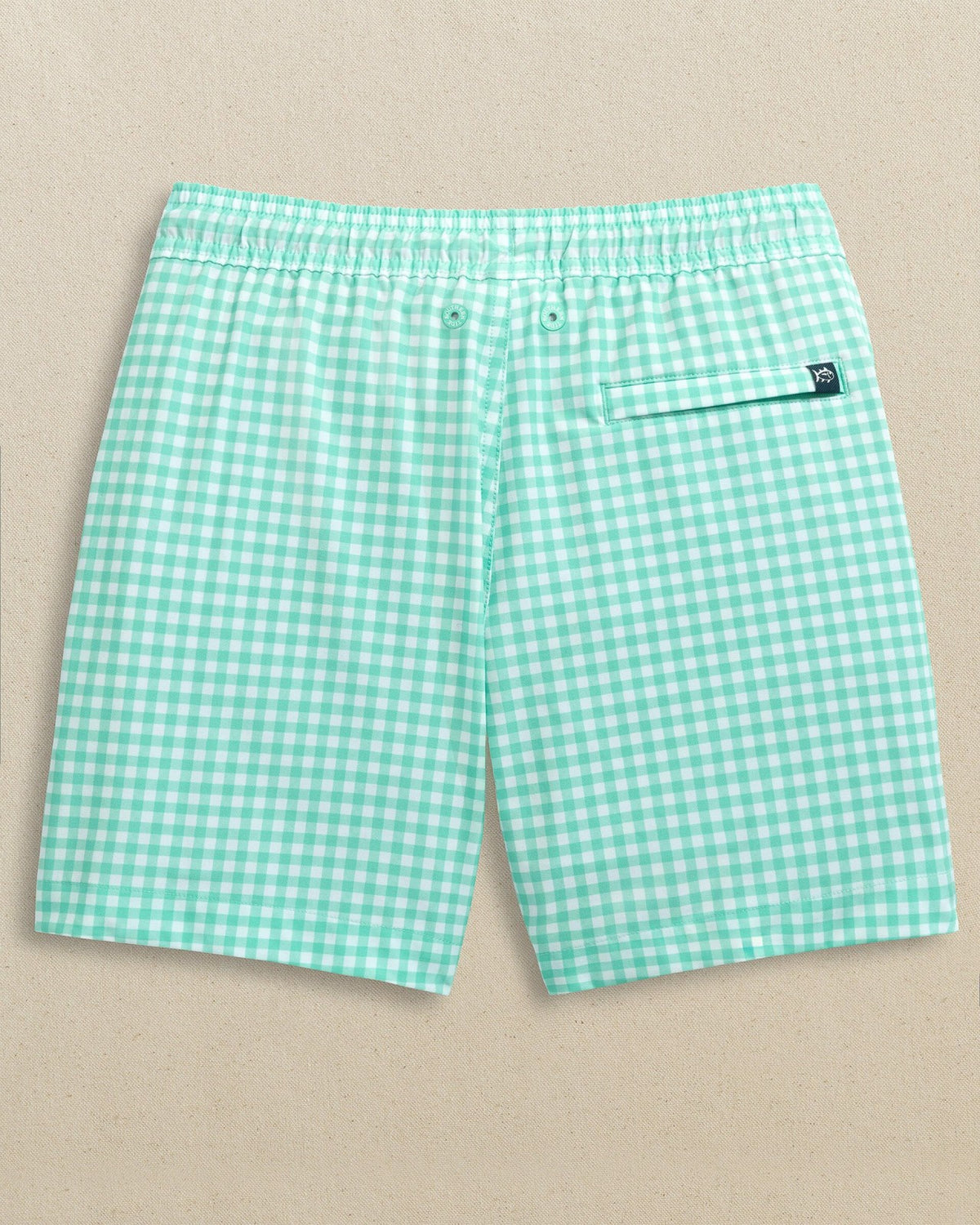 Boys Pelican Bay Gingham Maritime Swim Trunk | Southern Tide Men|Kids