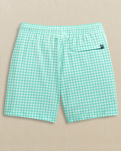 Boys Pelican Bay Gingham Maritime Swim Trunk | Southern Tide Men|Kids