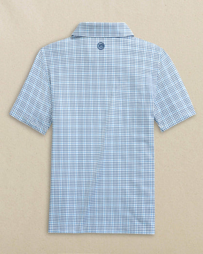 Boys Driver Plaid Performance Polo | Southern Tide Men|Kids