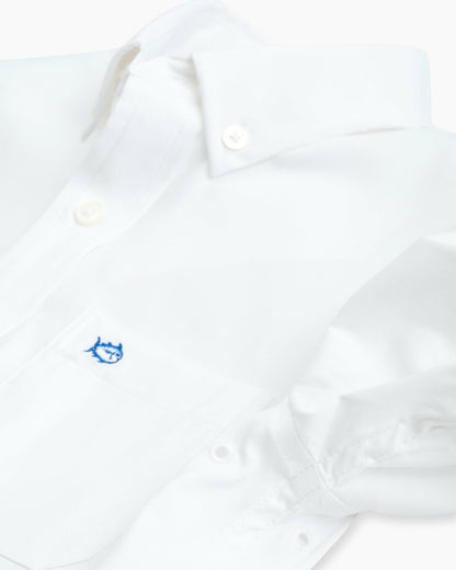 Boy's Intercoastal Solid Button Down Shirt | Southern Tide Men|Kids