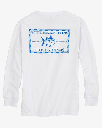 Kids' Graphic Tees - Long Sleeve Logo T-Shirt | Southern Tide Men|Kids|#N/A