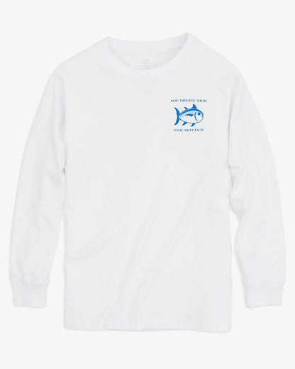 Kids' Graphic Tees - Long Sleeve Logo T-Shirt | Southern Tide Men|Kids|#N/A