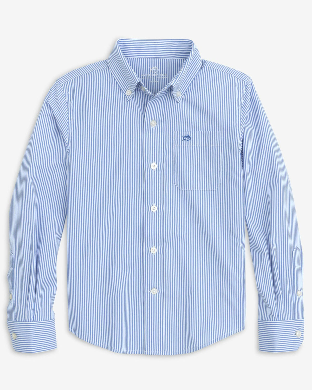 Youth Intercoastal Bengal Stripe Sport Shirt | Southern Tide Men|Kids