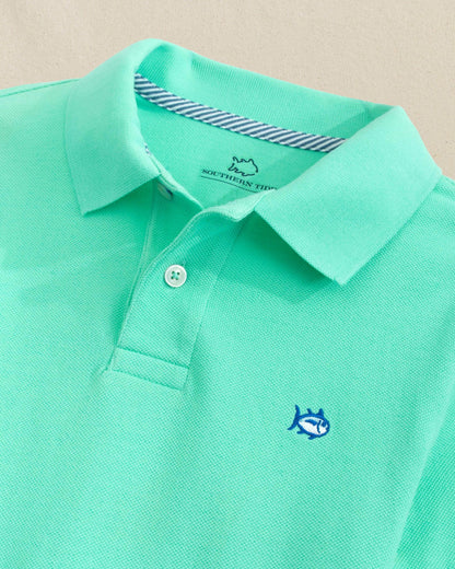 Boys Skipjack Cotton Polo Shirt | Southern Tide Men|Kids|#N/A