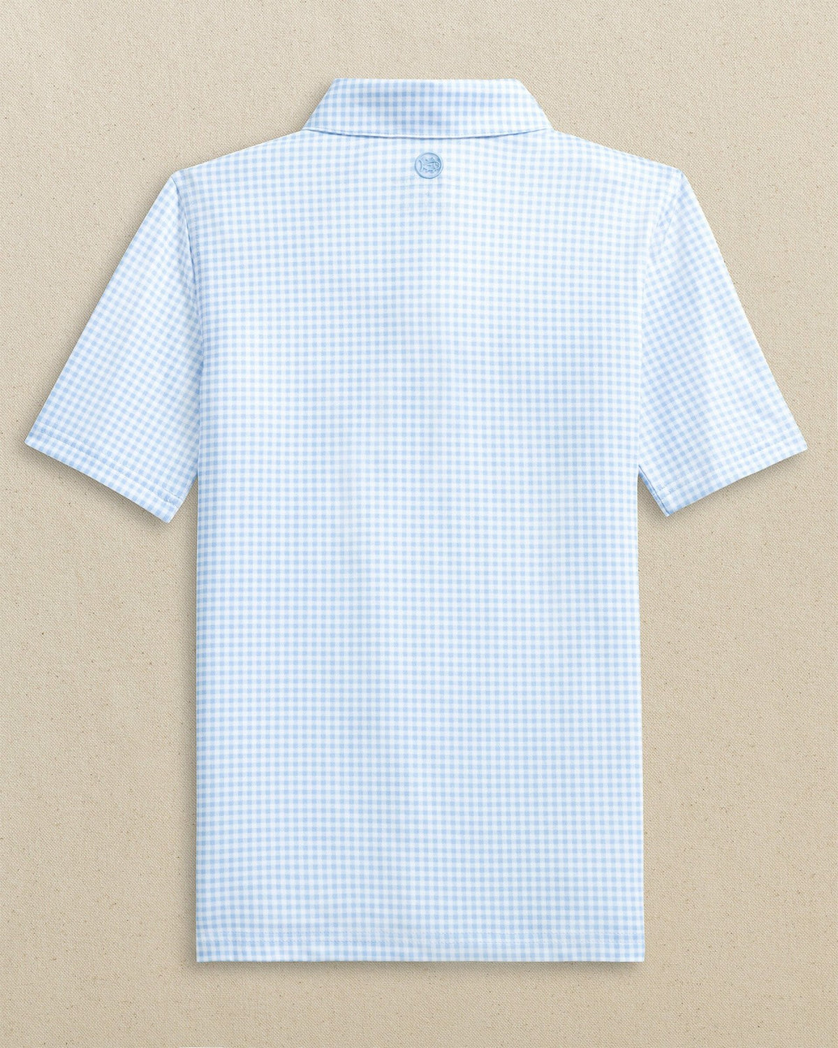 Boys Driver Gingham Printed Performance Polo | Southern Tide Men|Kids