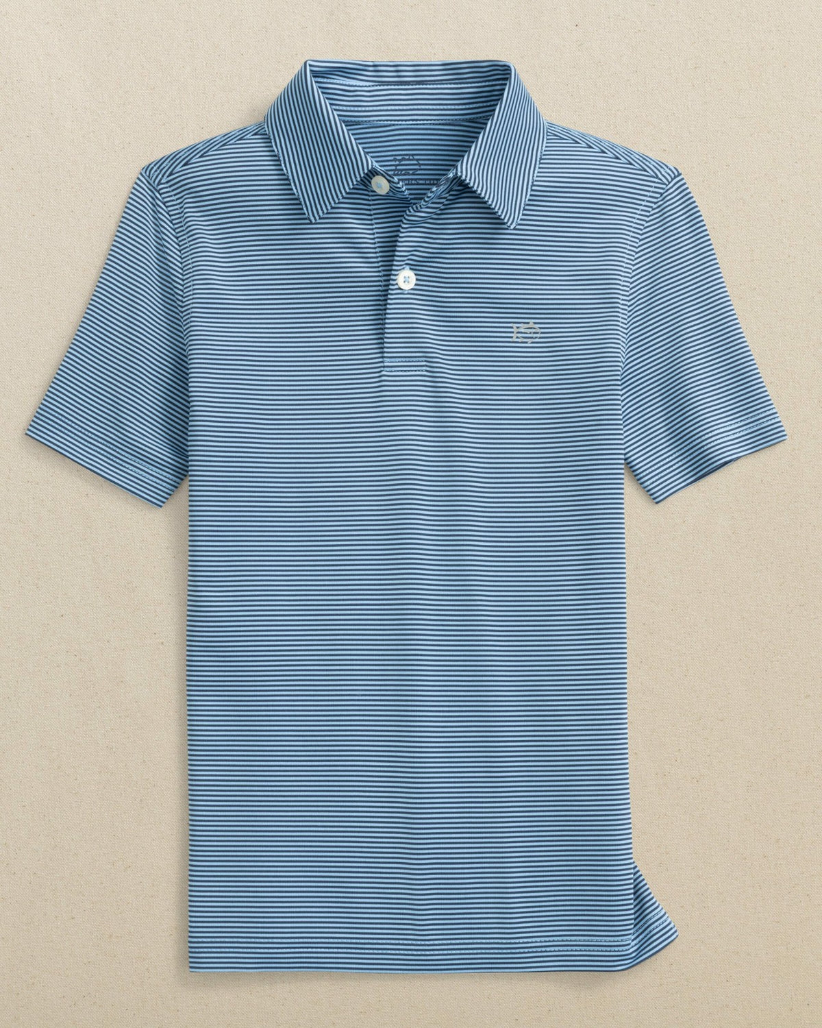 Boys Driver Meadowbrook Stripe Performance Polo | Southern Tide Men|Kids