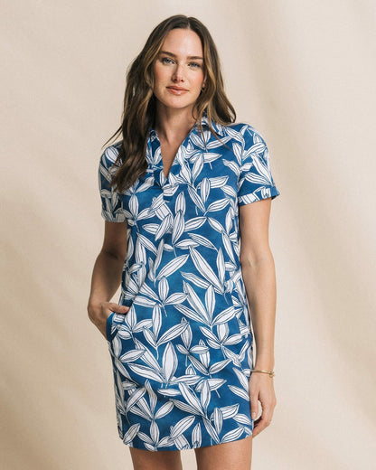 Kamryn Printed Performance Dress | Southern Tide Women