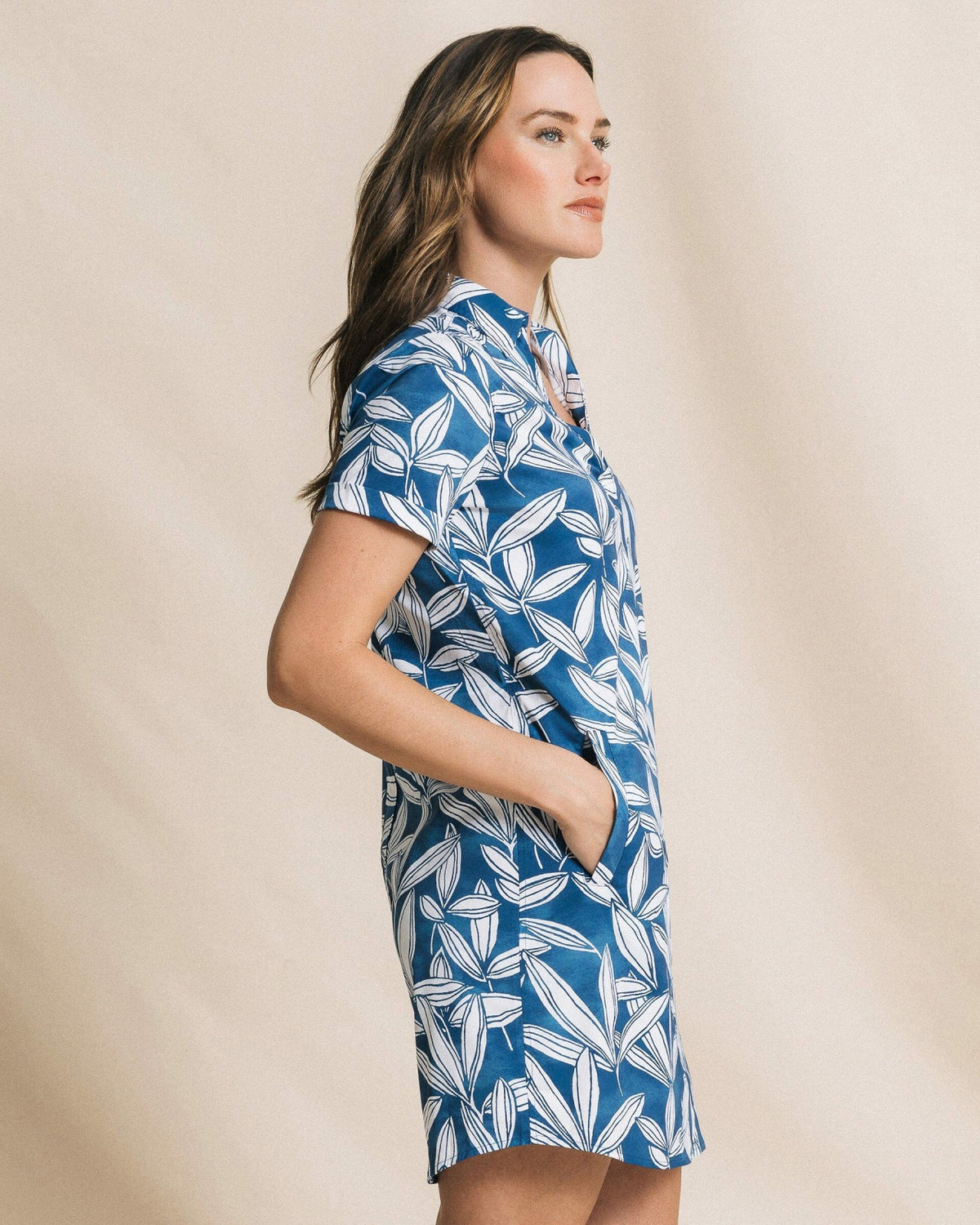 Kamryn Printed Performance Dress | Southern Tide Women