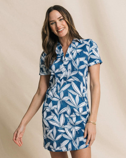 Kamryn Printed Performance Dress | Southern Tide Women