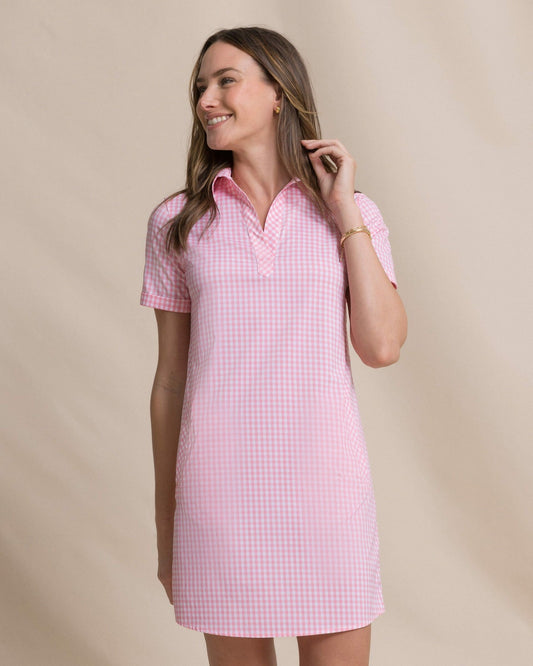 Kamryn Gingham Coastal Breeze® Dress | Southern Tide Women