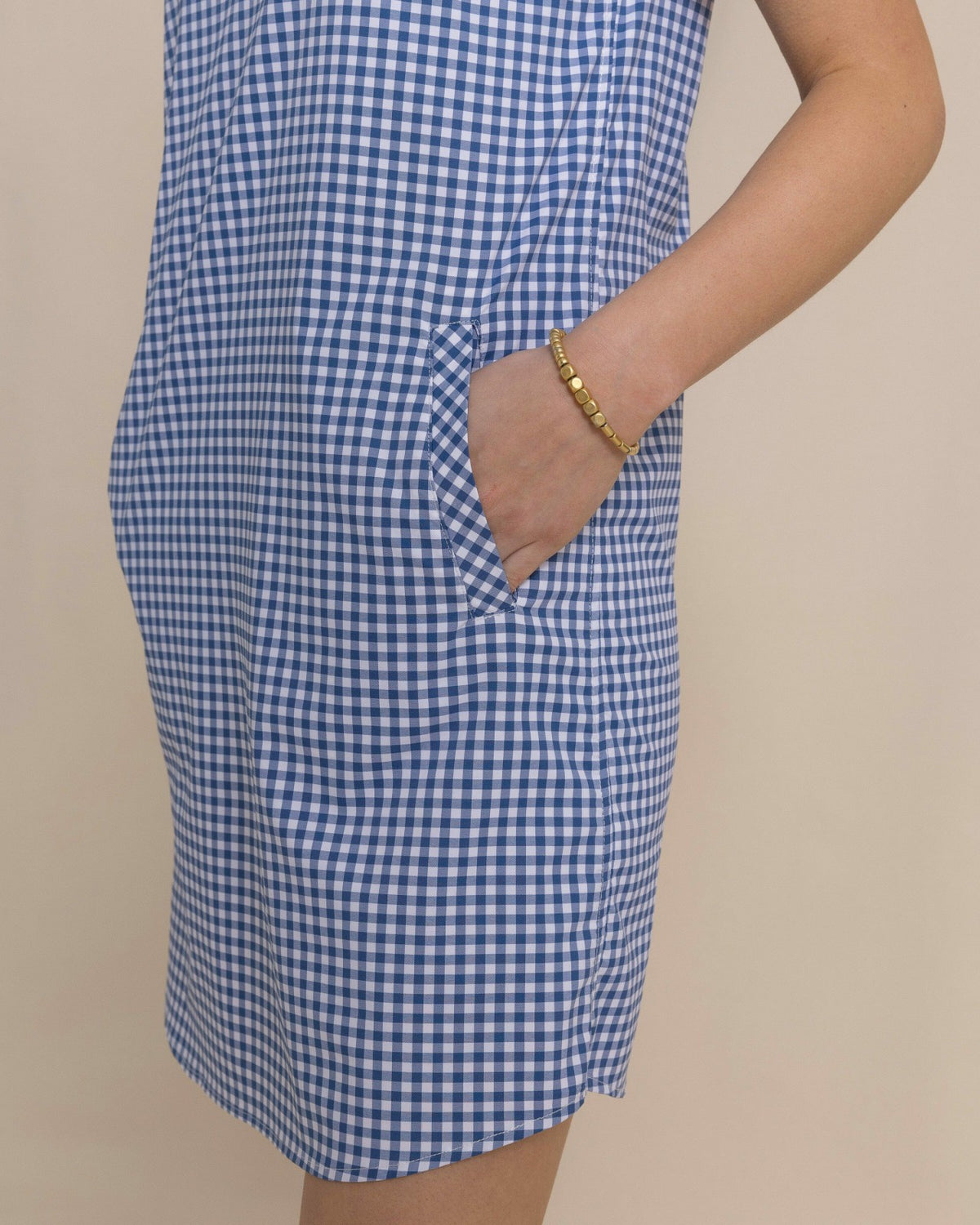 Kamryn Gingham Coastal Breeze® Dress | Southern Tide Women