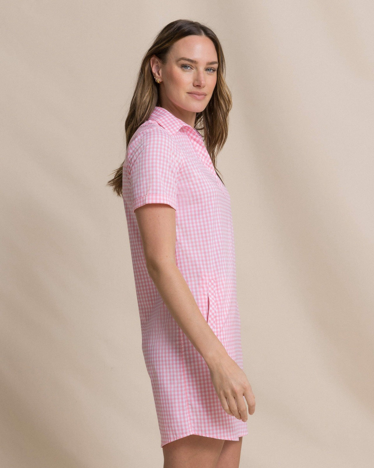 Kamryn Gingham Coastal Breeze® Dress | Southern Tide Women