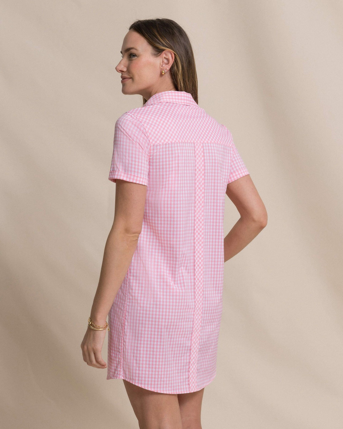 Kamryn Gingham Coastal Breeze® Dress | Southern Tide Women