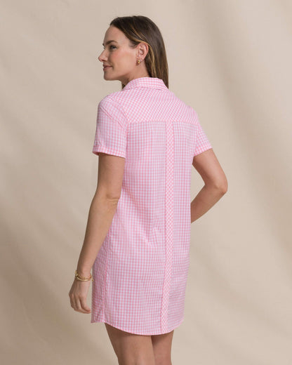 Kamryn Gingham Coastal Breeze® Dress | Southern Tide Women