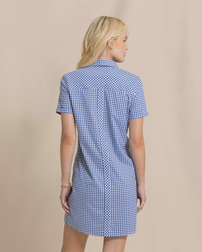 Kamryn Gingham Coastal Breeze® Dress | Southern Tide Women