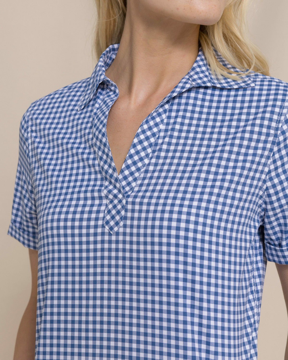 Kamryn Gingham Coastal Breeze® Dress | Southern Tide Women