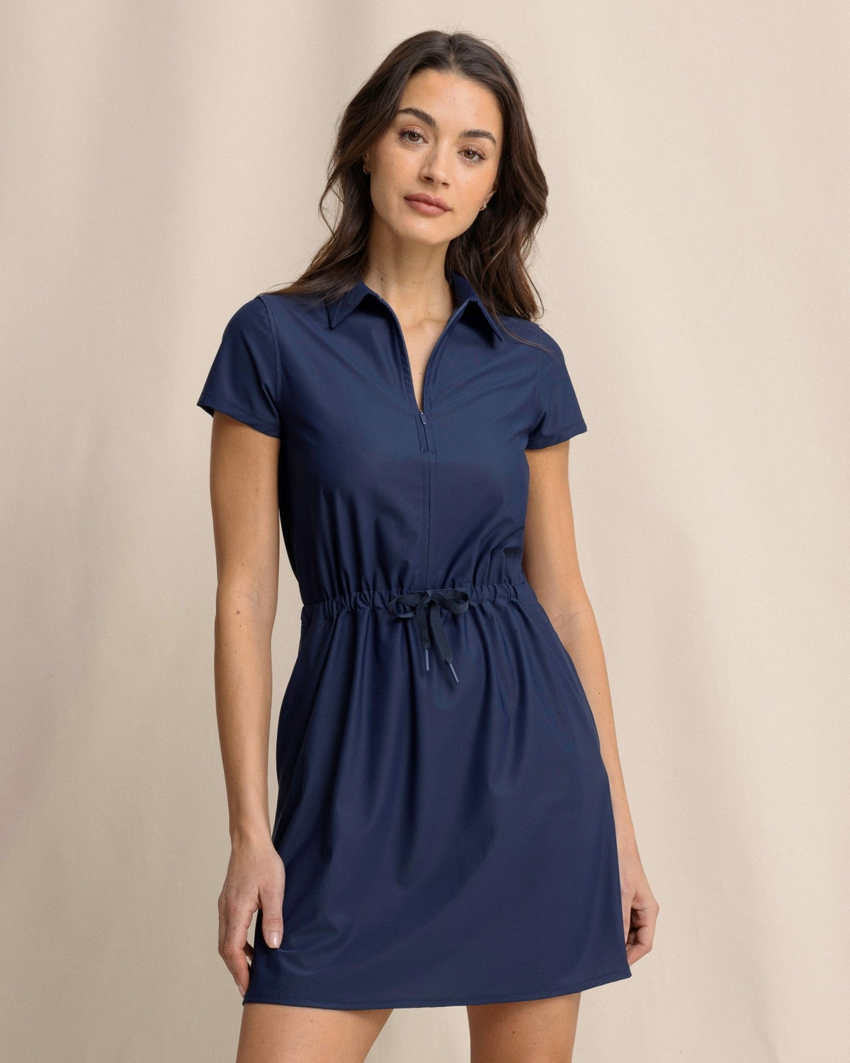 Bailee Short Sleeve Performance Dress | Southern Tide Women
