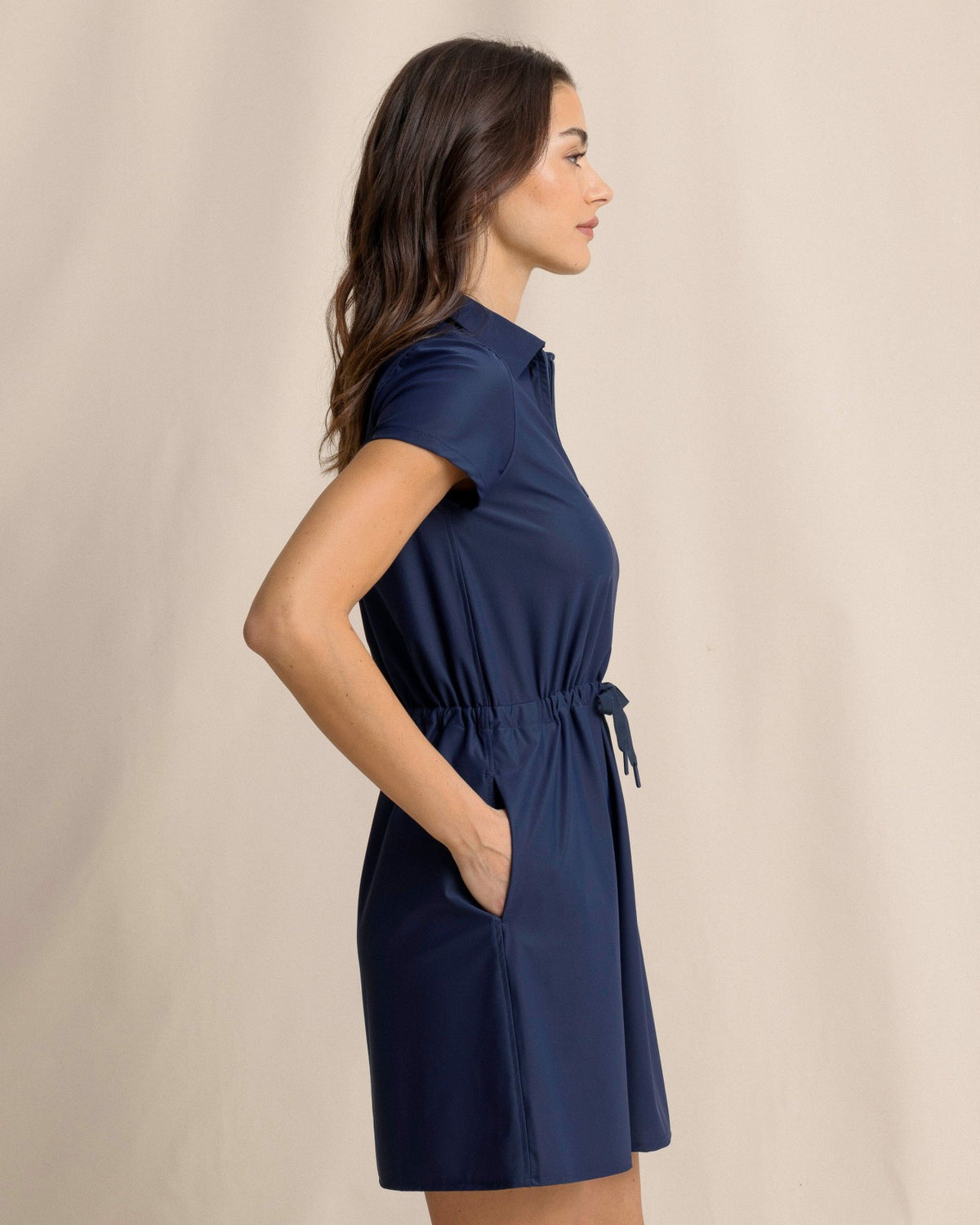 Bailee Short Sleeve Performance Dress | Southern Tide Women