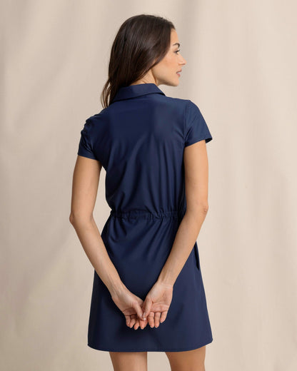 Bailee Short Sleeve Performance Dress | Southern Tide Women