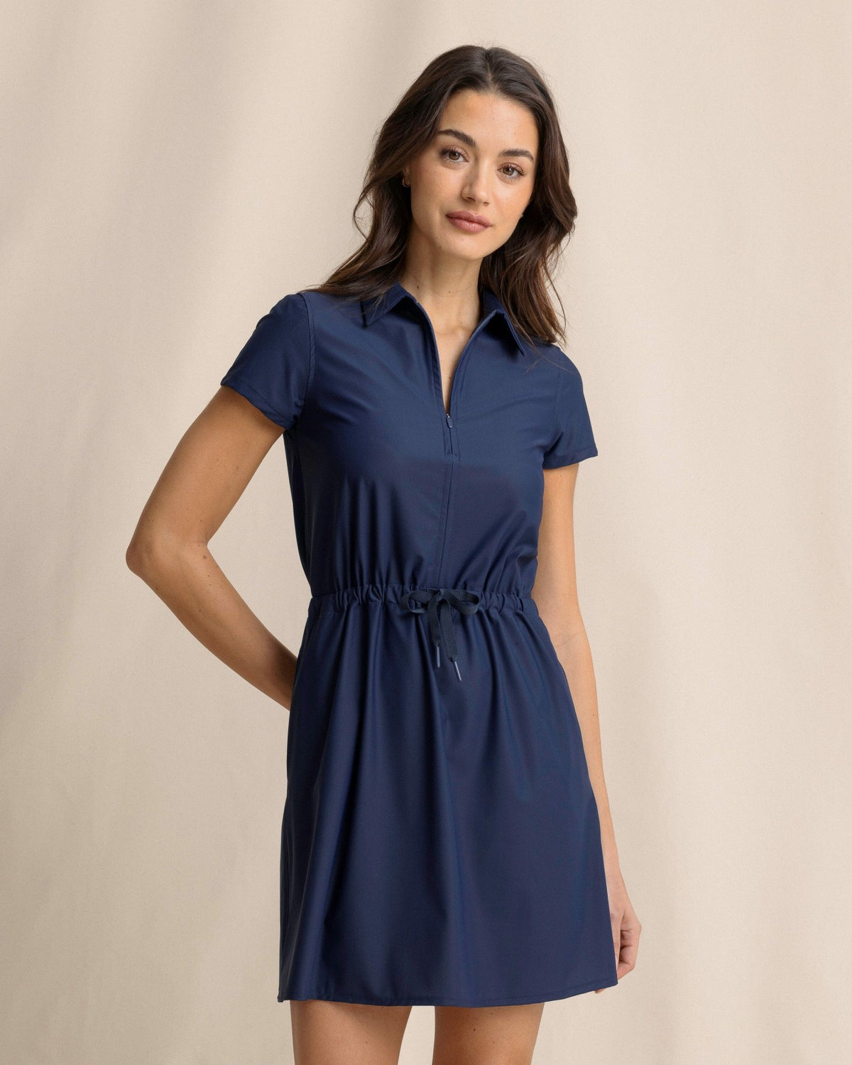 Bailee Short Sleeve Performance Dress | Southern Tide Women
