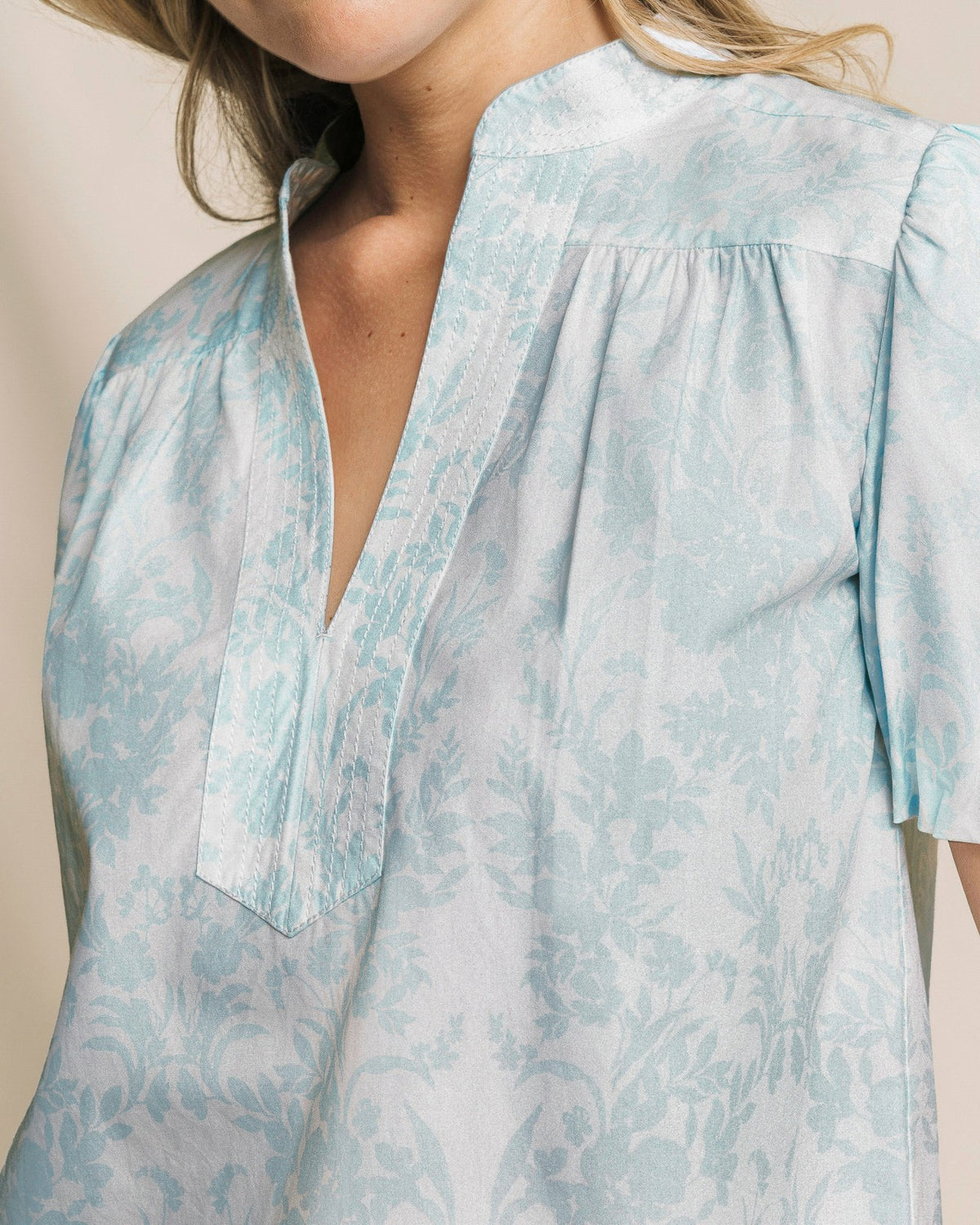 Cassia Bubble Sleeve Top | Southern Tide Women