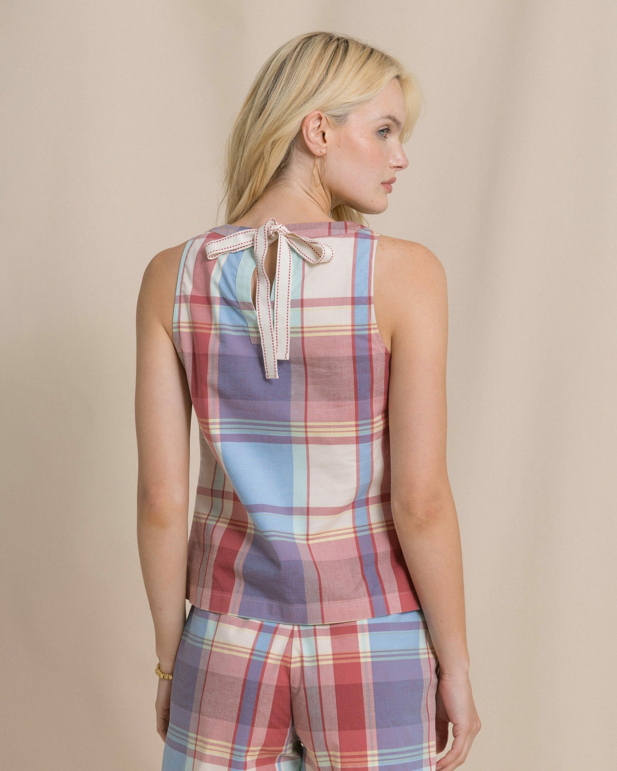 Carissa Madras Tank | Southern Tide Women