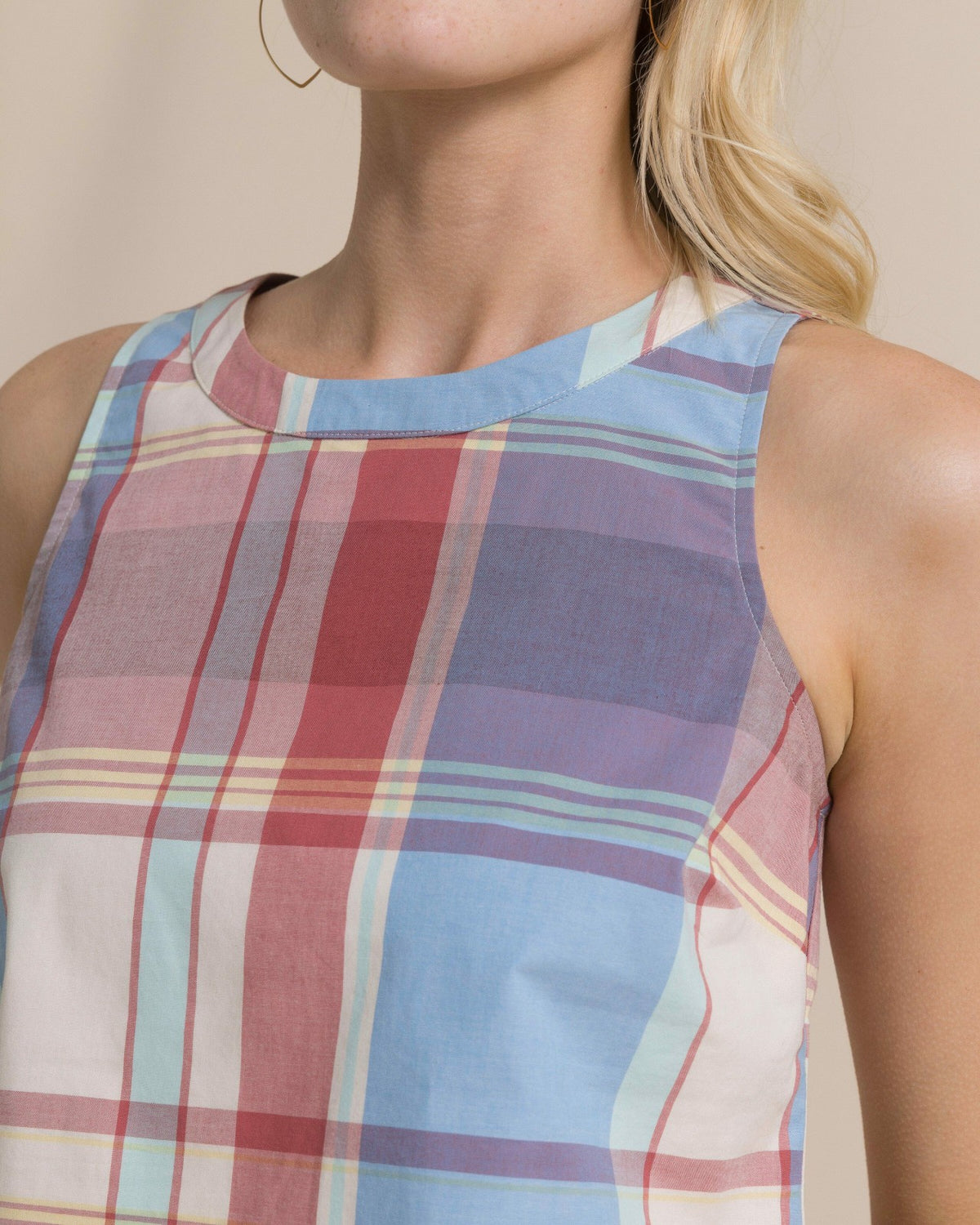 Carissa Madras Tank | Southern Tide Women