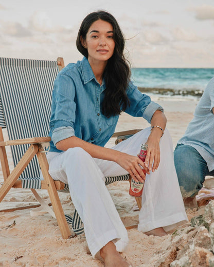 Katherine Denim Shirt | Southern Tide Women