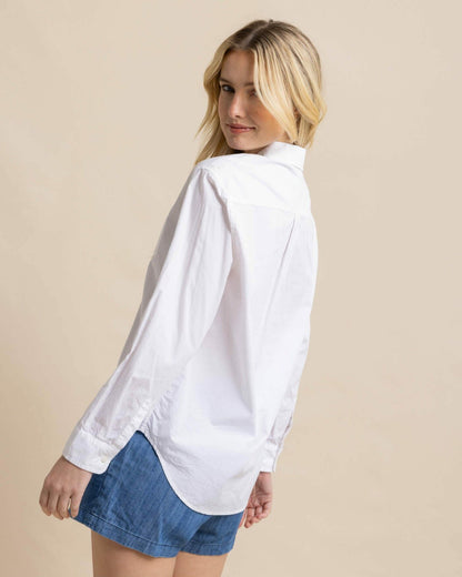 Katherine Poplin Shirt | Southern Tide Women