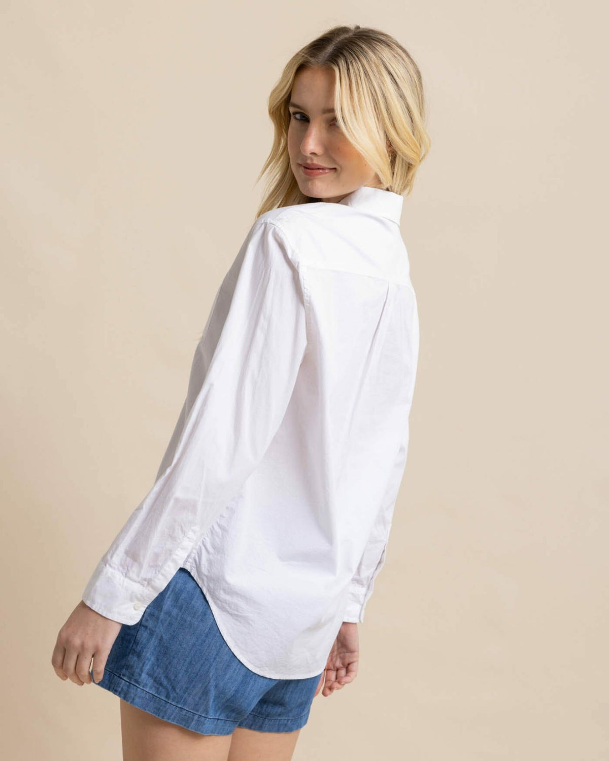 Katherine Poplin Shirt | Southern Tide Women