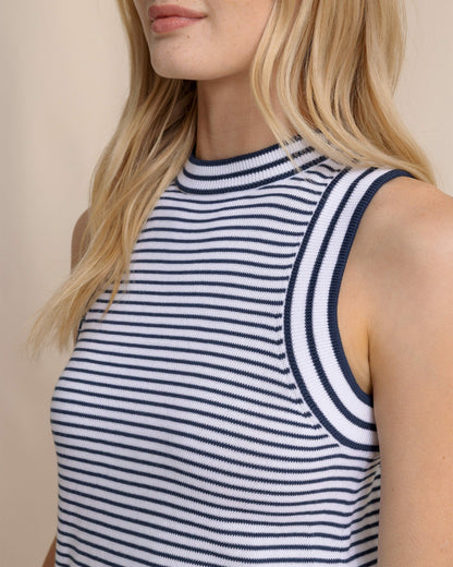 Dillon Stripe Sweater Tank | Southern Tide Women