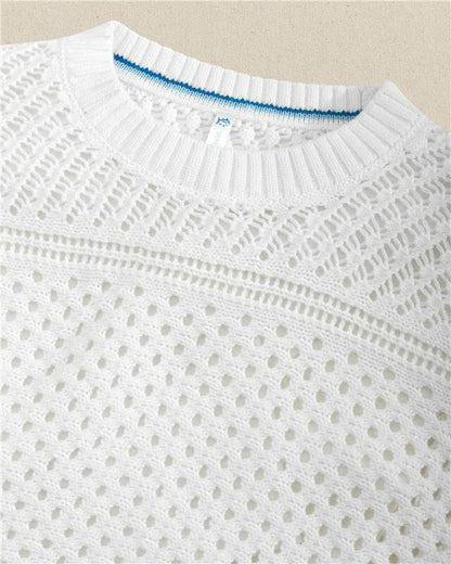 Ophelia Open Stitch Sweater | Southern Tide Women