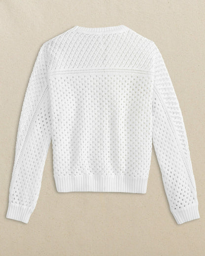 Ophelia Open Stitch Sweater | Southern Tide Women