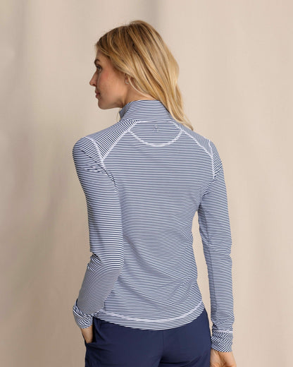 Team Colors Runaround Quarter Zip | Southern Tide Women